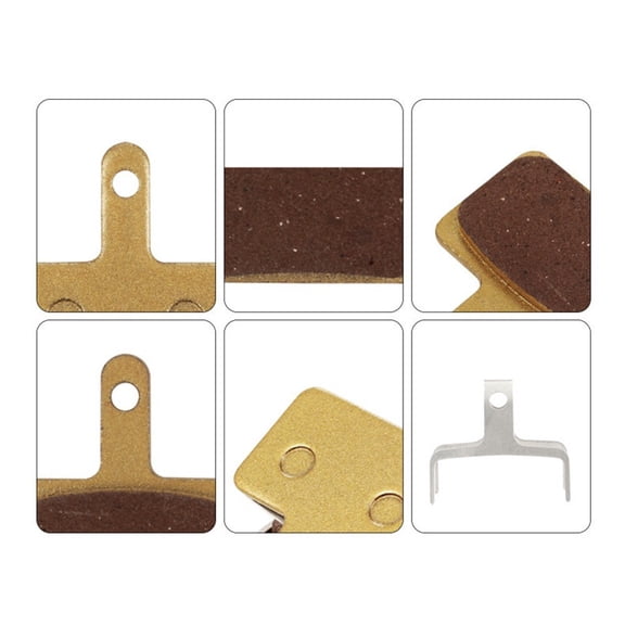 1 Pair Bicycle Metal Sintered Disc Brake Pads for Shimano Deore - B01S B01 Bike Discs Brake Pad Replacement Accessories