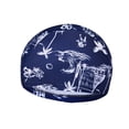 thumbnail image 2 of Gorro de natación Gorro de natación Moda de verano Gorro de buceo Gorro de baño Gorro de natación Estilo E, 2 of 9
