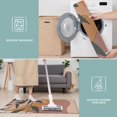 thumbnail image 6 of Orange Boho Sun, Mountain and Plant Pattern Kitchen Rugs Sets Of 3,Kitchen Runner Rugs Non Skid Washable,Decorative Kitchen Floor Mats for Kitchen,Sink,Laundry,17"x30"+ 17"x47" + 17"x59", 6 of 6