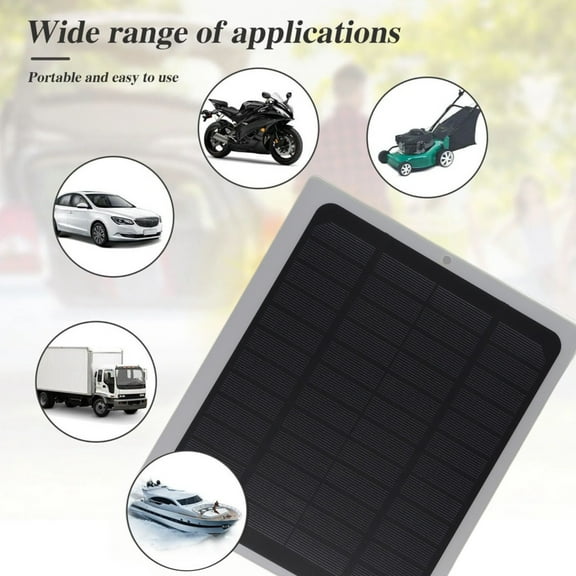 20W Solar Panel 12V Trickle Charger Maintainer Boat Car RV Battery Charger Kit Solar Panel Paneles Solares Placa Solar