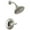 SpotShield Brushed Nickel, variant on Delta 142897 Esato Monitor 14 Series Single Function Pressure Balanced Shower - Nickel