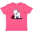 thumbnail image 3 of Inktastic Westie with Ball Youth T-Shirt, 3 of 5