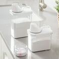 thumbnail image 2 of Airtight Detergent Dispenser With Measuring Cup, Washing Powder Dispenser, 2 of 9