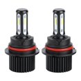 thumbnail image 1 of Ficarrico 2 uds 120W 6000K 3000LM faro LED universal impermeable 360 grados 9007/HB5 luz, 1 of 8