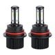 thumbnail image 1 of Ficarrico 2 uds 120W 6000K 3000LM faro LED universal impermeable 360 grados 9007/HB5 luz, 1 of 8