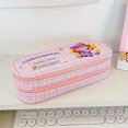 thumbnail image 4 of Estuches para lápices y bolígrafos, bolsas de maquillaje, estuches de papelería Finegood con cremalleras para estudiantes y niños de la escuela, 4 of 5