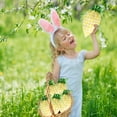 thumbnail image 4 of TanSiDing Easter Carrot Shaped Treat Bags Easter Basket Stuffers Fabric Drawstring Candy Gift Goodie Bags for Egg Hunt Outdoor Party Supplies, 4 of 6