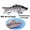 1PC-B-3.9inch B, variant on Fishing Lure CrankBait Swimbait Hard Bait for Bass Catfish Muskie Trout 3D Eyes Fishing Tools Fishhook Lifelike Fish 3.9inch