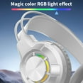 thumbnail image 4 of Hwkond Headphones Wired, Gaming Headset With Microphone Most Laptop Over-Ear Headphones With LED RGB Light Noise Canceling Mic 7.1 Stereo Surround Sound, 4 of 7