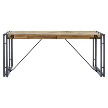 Austen Coffee Table Natural Steel Grey