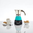thumbnail image 2 of Cafetera eléctrica Imusa para 2 o 3 tazas, color verde azulado, 2 of 8