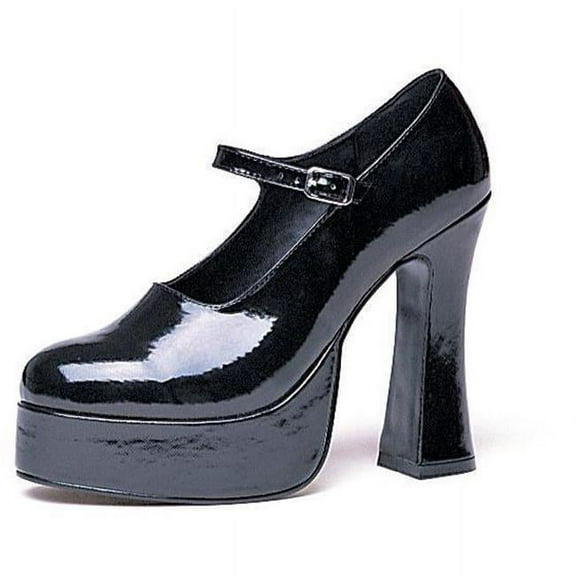 WMU Platform Maryjane Red Glitter Size 11