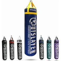 Filled Punching Bag 100 lbs Heavy Bag | Kicking & Boxing Bag for Boxing, Taekwondo, Kickboxing, Martial Arts MMA Heavy Bag Training Practice | Made in USA