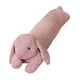thumbnail image 5 of Peluche largo de animal, almohada de tiro largo, suave y divertido juguete de dibujos animados para abrazar Conejo púrpura, 5 of 9