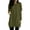 Army Green, variant on Womens Long Sleeve Shirts Tops ,Solid Crew Neck Casual Shirts with Side Pockets, Loose Fit Soft Tunic Blouse, Fashion Basic Long Length Pullover