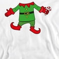 thumbnail image 2 of Christmas Elf Body Unisex Adult Crewneck Sweatshirt, 2 of 5