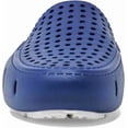 thumbnail image 4 of Floafers Sunset Slide - Unisex Slides - Sectional Traction - Utility Hole at Heel - Scuff-Proof Rubber Outsole Navy Peony/Bright White, 11 Men's/13 Women's Medium, 4 of 4