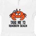 thumbnail image 3 of Inktastic Rehoboth Beach Delaware Cute Crab Girls Baby Dress, 3 of 4