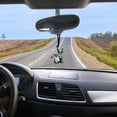 thumbnail image 4 of Car Steering Wheel Lock, Clown Design, 1PCS, Auto Accessory, Car Mirror Decoration, 4 of 8