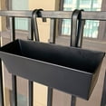 thumbnail image 5 of Indoor Flower Pots for Balcony Decorative Planter Box for Flowers Household Railing and Deck Plant Holder, 5 of 9
