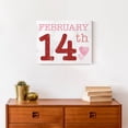thumbnail image 4 of Creative Products Feb Val Date 14 x 11 Canvas Wall Art, 4 of 4