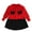 Red-08, variant on Avrntaa Toddler Girls Sweet Outfits Bow Trim Knitted Sweater Mini Skirt Thermal Party Sets for 1-8Y