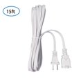 thumbnail image 2 of Cable de extensión para uso en blanco, 15 pies, 2 puntas, calibre 18, 2 of 6