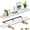 White, variant on Ballucci 48" Floating Shelves, 2-Pack Wood Wall Shelf Set with Invisible Brackets, 8" Deep, White