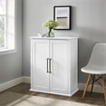 thumbnail image 2 of Pemberly Row Farmhouse Wood Stackable Storage Pantry in White, 2 of 10