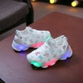 thumbnail image 5 of AnuirheiH Children&nbsp;Kid Baby Girls Butterfly Crystal Led Luminous Sport Run Sneakers Shoes, 5 of 9