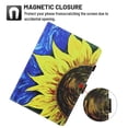 thumbnail image 3 of TECH CIRCLE iPad 10th Generation Case 10.9 Inch 2022, PU Leather Folio Adjustable Smart Stand Wallet Case with Auto Sleep/Wake Protective Covers for Apple iPad 10th Generation 10.9", Sun Flower, 3 of 7