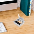 thumbnail image 4 of Viveous Desk Wire Grommet Aluminum Alloy Hole Cover Sleek Cord Organizer for Home Office Efficient Cable Management Solution, 4 of 10