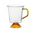 thumbnail image 1 of jifeng Creative Glass Mug Large Capacity with Handle Heat-Resistant Milk Cup Juice Mugs Orange, 1 of 7