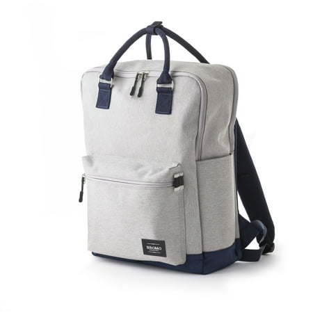 BROMO BARCELONA 2 TONE 600D POLYESTER WATER RESISTANT BACKPACK COLORADO