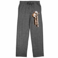 thumbnail image 6 of A Clockwork Orange Logo Men's Graphite Heather Sleep Pajama Pants-Medium, 6 of 7