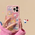 thumbnail image 1 of Original Sanrio Hello Kitty Kuromi Cute Cartoon Phone Cases For iPhone 14 13 12 11 Pro Max XR XS 7 8 Plus SE Back Cover Y2k Girl Fivean unisex, 1 of 2