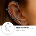 thumbnail image 3 of CIMAXIC 1Pc Girl Earrings Simple Twig Pattern Ear Hook Decorative Clip,2.05"X0.59"X0.2", 3 of 4