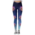 thumbnail image 2 of Women's Fashion Casual Carnival Print Sports Tight Leggings Long Pants 5 Girls Leggings Yoga Legging Tops for Leggings for Women Petite Womens Tights And Leggings plus Size Hot Leg Warmers for Women, 2 of 4