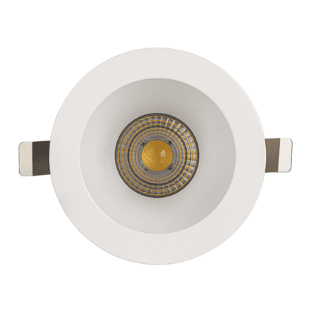 

Perlglow 4-inch Round Deep Downlight Luminaire White Smooth LED Recessed Light Fixtures 5CCT.