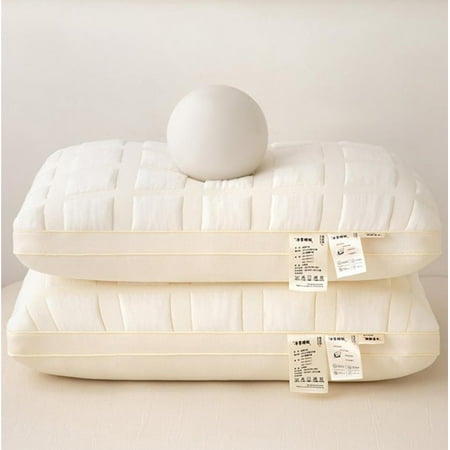 Bouncing Bread Pillows Soft Pillows Adult Cervical Pillows For Home Hotel Ergonomic Contour Cervical Pillows for Neck Pain Relief for Side&Back Sleeper