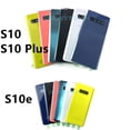 thumbnail image 2 of FOR SAMSUNG Galaxy S10 S10E S10+Plus G970 G973 G975 G977 Back Glass Battery Cover Rear Door Housing Case Black White Blue, 2 of 4