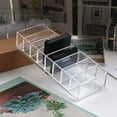 thumbnail image 4 of Data Cable Storage Box Transparent Split Storage Box Charging Cable Manager Desktop Large-Capacity Power Cable Sorting Box, 4 of 5