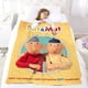 thumbnail image 5 of Pat y Mat anti-pilling, suave, ligera, esponjosa y acogedora de lujo para hogar y cocina – Perfecta para niños y adultos,120X80cm, 5 of 6