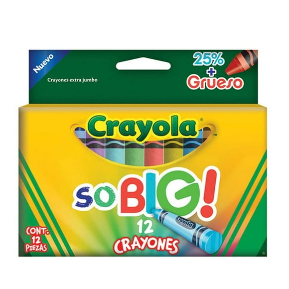 Crayones Crayola SoBIG! Extra Jumbo 12 Piezas