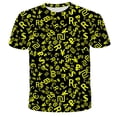 thumbnail image 1 of Boys Girls T-shirt Clothes Summer Short Sleeve Tops Letter Print Kids Tees Casual Toddler Clothing13T Gong Bohan LED, 1 of 1