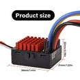 thumbnail image 5 of RTRs Plugs Play 60A Brushed ESC Optimized Low Speed Performances For 540 550 Motors, 5 of 11