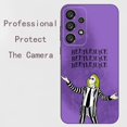 thumbnail image 3 of Funda para teléfono B-Beetlejuice 2 para Samsung Galaxy A91, A80, A73, A72, A71, A53, A52, A32, A31, A22, A21s, A20, cubierta negra, 3 of 5