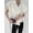 #1_White, variant on Women's Asymmetrical Suit Vest Top V-Neck One Button Slim Fit Sleeveless Casual Jacket