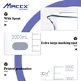 thumbnail image 4 of Vasos de vidrio Max Sturdy de 500 ml, 1000 ml, 200 ml, borosilicato 3.3, 4 of 7
