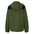 thumbnail image 4 of Men’s Waterproof Outdoor Jacket Lightweight Windbreaker with Adjustable Hood and Multiple Pockets for Hiking Camping Travel, 4 of 5